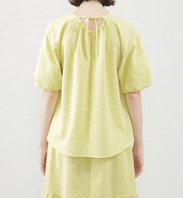 MACKINTOSH PHILOSOPHY「メッシュサッカーブラウス」|シャツ・ブラウス|