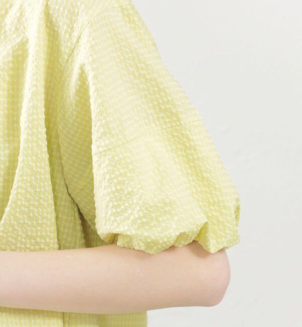 MACKINTOSH PHILOSOPHY「メッシュサッカーブラウス」|シャツ・ブラウス|