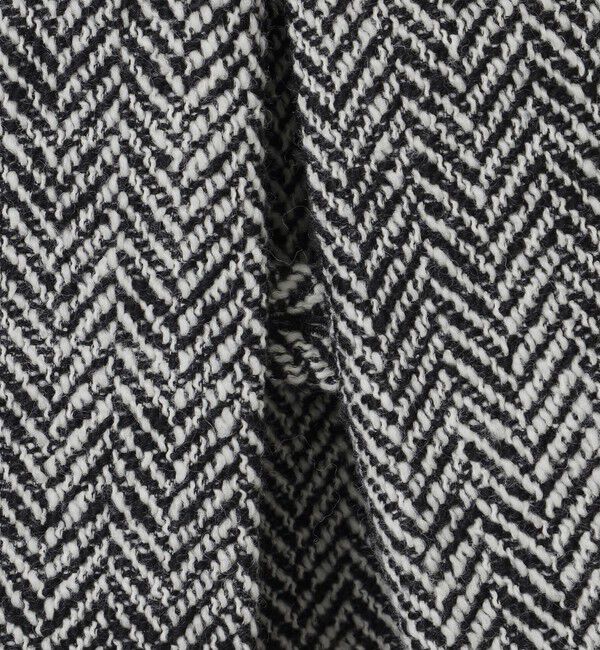  「ロービングヘリンボン ベルテッド ステンカラーウールコート」|その他|