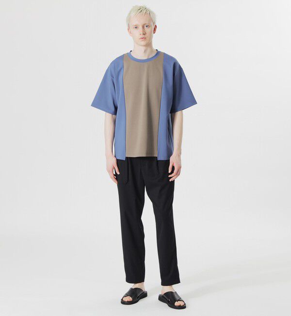  「カラーブロッキングオーバートップス」|Tシャツ・カットソー|