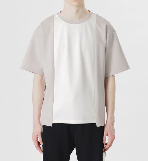  「カラーブロッキングオーバートップス」|Tシャツ・カットソー|