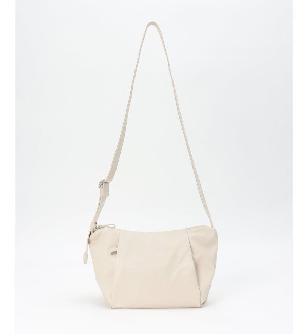 ikka「PUフハーフムーンミニショルダーバッグ」|その他|オフホワイト