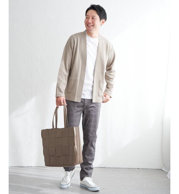 ikka「ダンボールカーデインナーセット」|カーディガン|