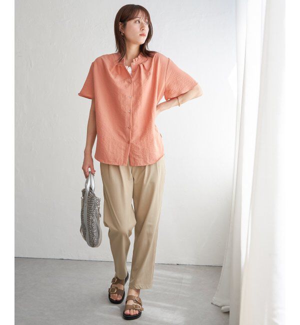 ikka「GOKU楽パンツ 冷感テーパード」|その他|