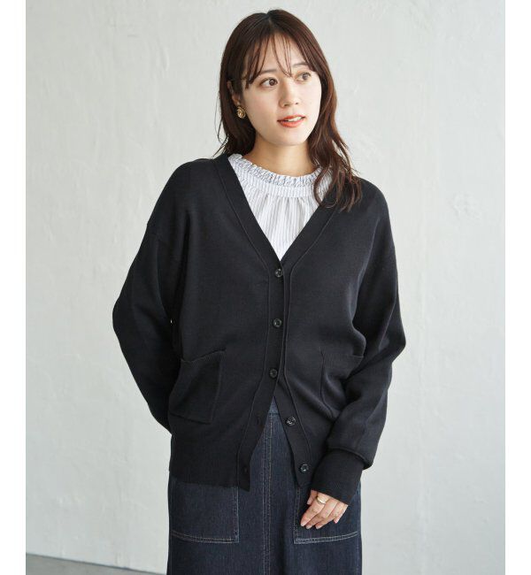 ikka「コットンＭＩＸニットカーディガン」|その他|