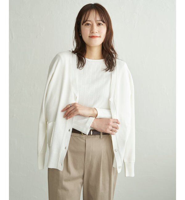 ikka「コットンＭＩＸニットカーディガン」|その他|