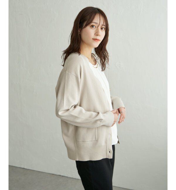 ikka「コットンＭＩＸニットカーディガン」|その他|