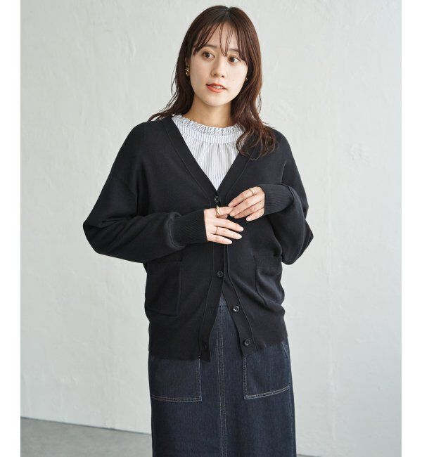 ikka「コットンＭＩＸニットカーディガン」|その他|