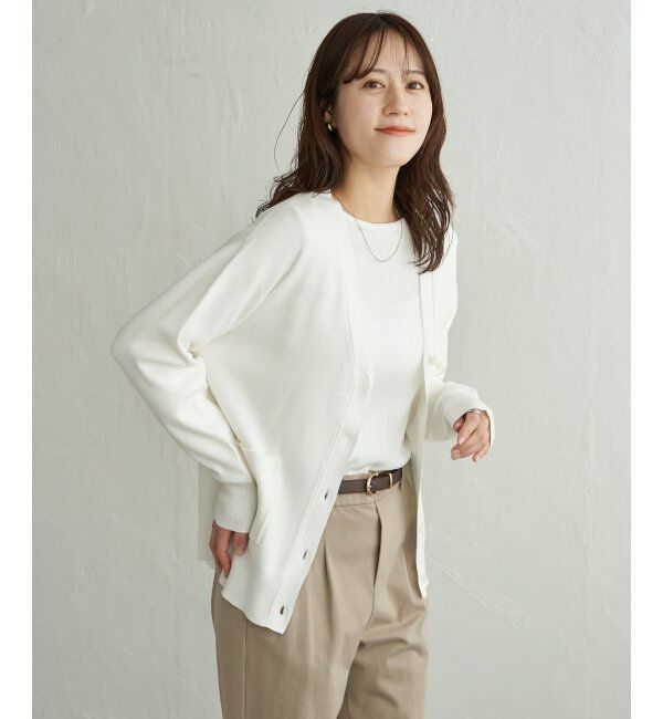 ikka「コットンＭＩＸニットカーディガン」|その他|