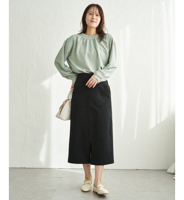 ikka「襟フリルリボン2WAYブラウス」|シャツ・ブラウス|