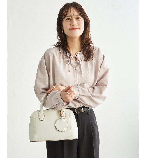 ikka「襟フリルリボン2WAYブラウス」|シャツ・ブラウス|