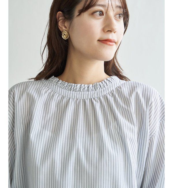 ikka「襟フリルリボン2WAYブラウス」|シャツ・ブラウス|
