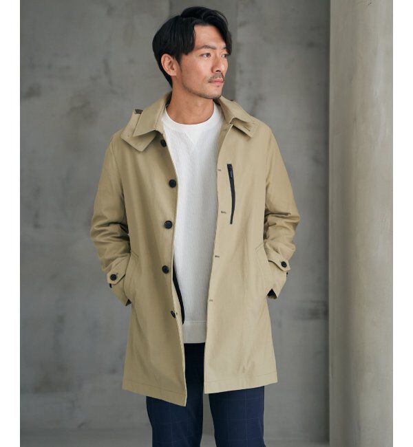 IKKA LOUNGE「２ｗａｙライナーツキフードステンカラー」|その他|