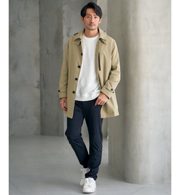 IKKA LOUNGE「２ｗａｙライナーツキフードステンカラー」|その他|