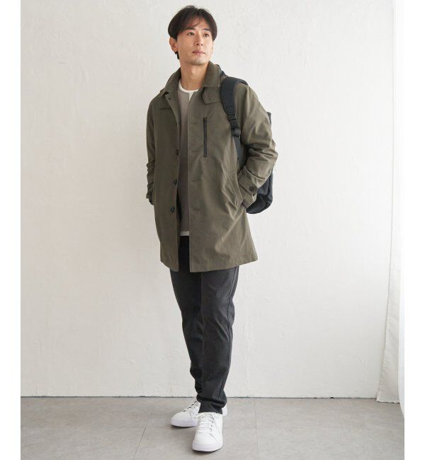 IKKA LOUNGE「２ｗａｙライナーツキフードステンカラー」|その他|