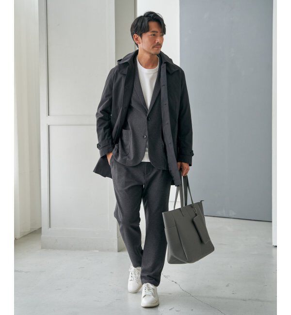 IKKA LOUNGE「２ｗａｙライナーツキフードステンカラー」|その他|