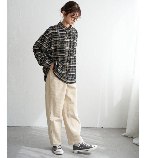 Lbc with Life「モールチェックCPOシャツ」|シャツ・ブラウス|