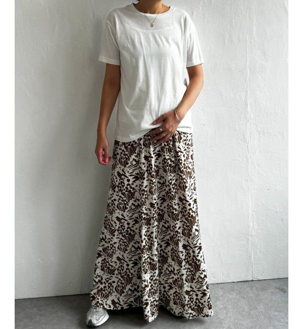 Lbc with Life「プリントマーメイドスカート」|スカート|