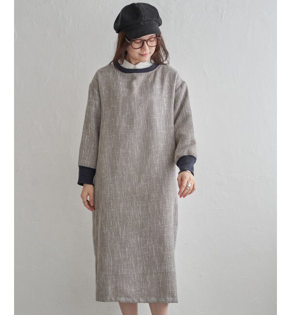 Lbc with Life「ツイーディリブサックワンピース」|ワンピース|