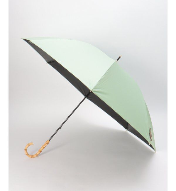 Lbc with Life「Wpc. 遮光ノーブルベーシック 日傘 長傘」|傘|グリーン