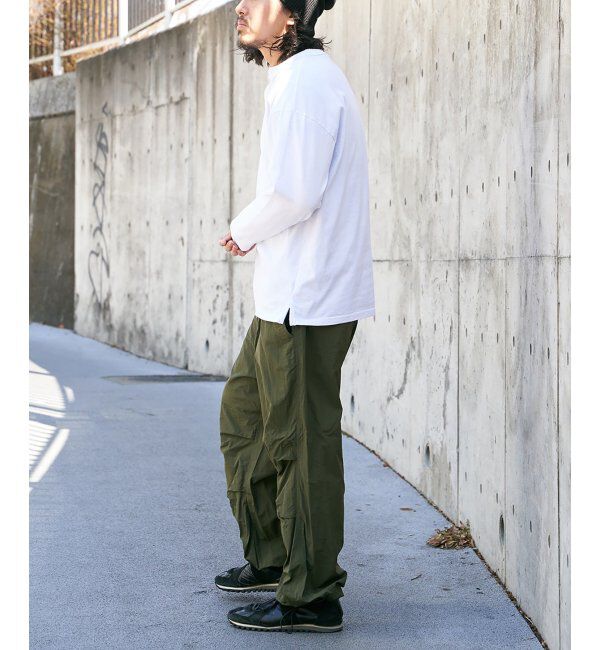 VENCE share style「【Goodwear】ヘンリーネックBIGロンT」|Tシャツ・カットソー|