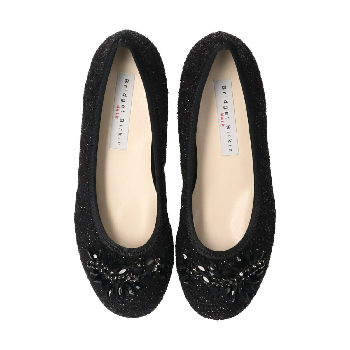 Bridget Birkin「【Bridget Birkin Walk】フラワービジューウォーキングパンプス」|パンプス|