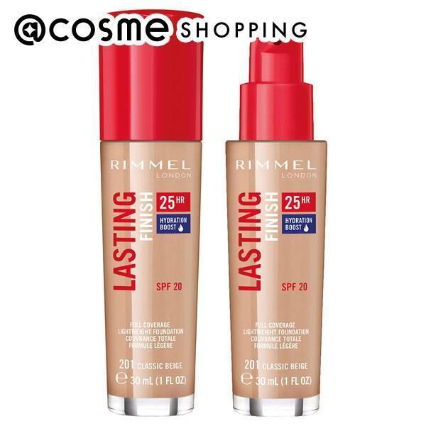  「リンメル ラスティングフィニッシュ ファンデーション 201 クラシックベージュ 本体 (30ｍL)」|ファンデーション|その他