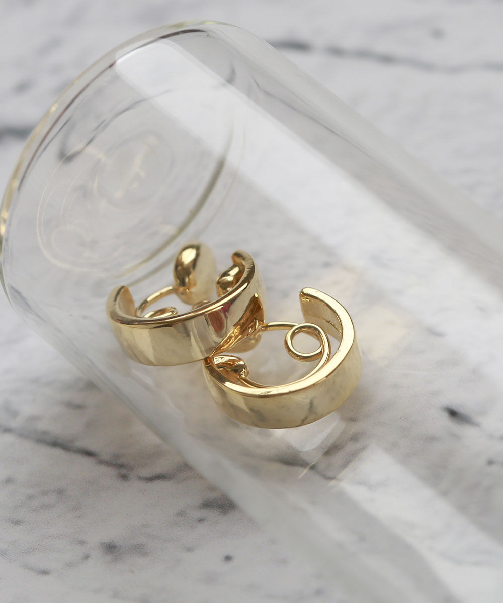 colleca la「miniループフィット・ミラーフープイヤリング」|イヤリング|ゴールド