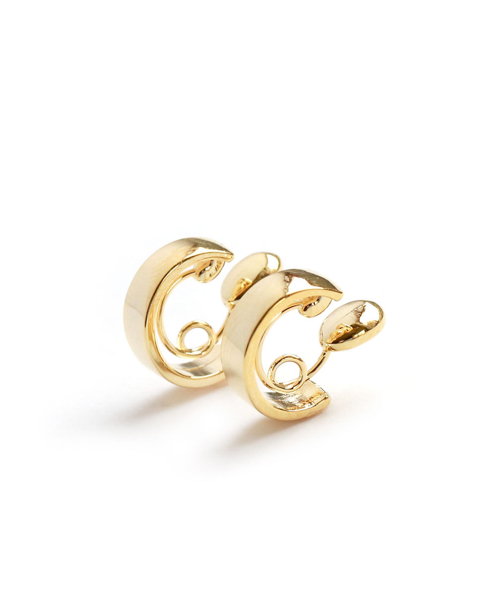 colleca la「miniループフィット・ミラーフープイヤリング」|イヤリング|