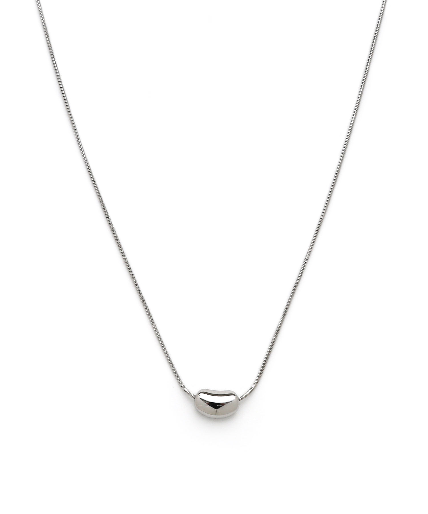 colleca la「[stainless]ステンレス・ビーンズネックレス〈金属アレルギー対応〉」|ネックレス|