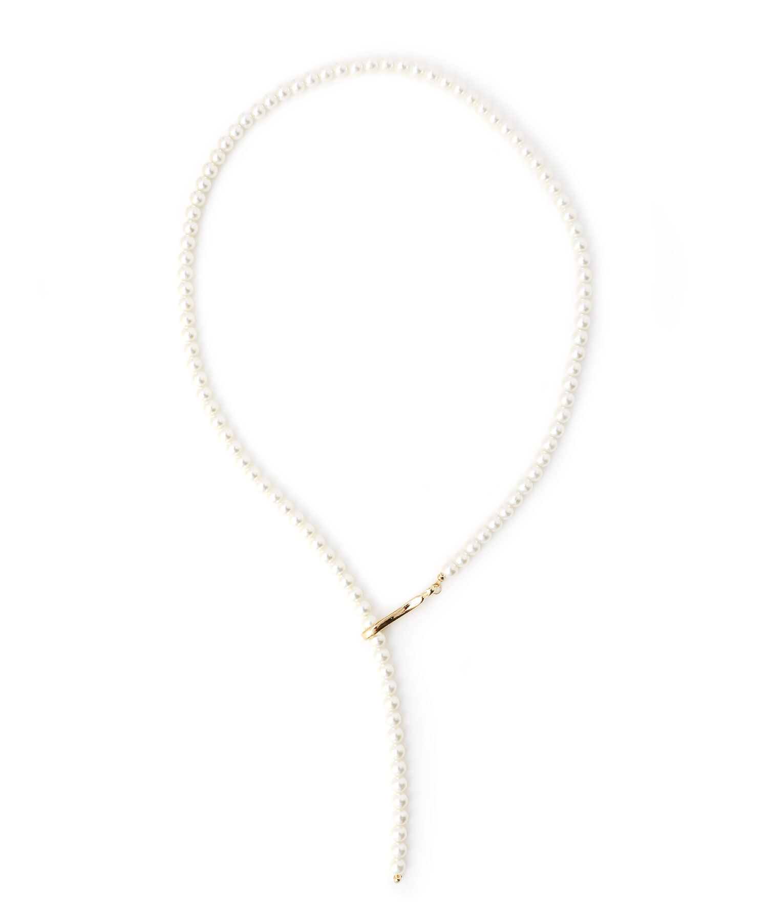 colleca la「Yラインロングパールネックレス」|ネックレス|