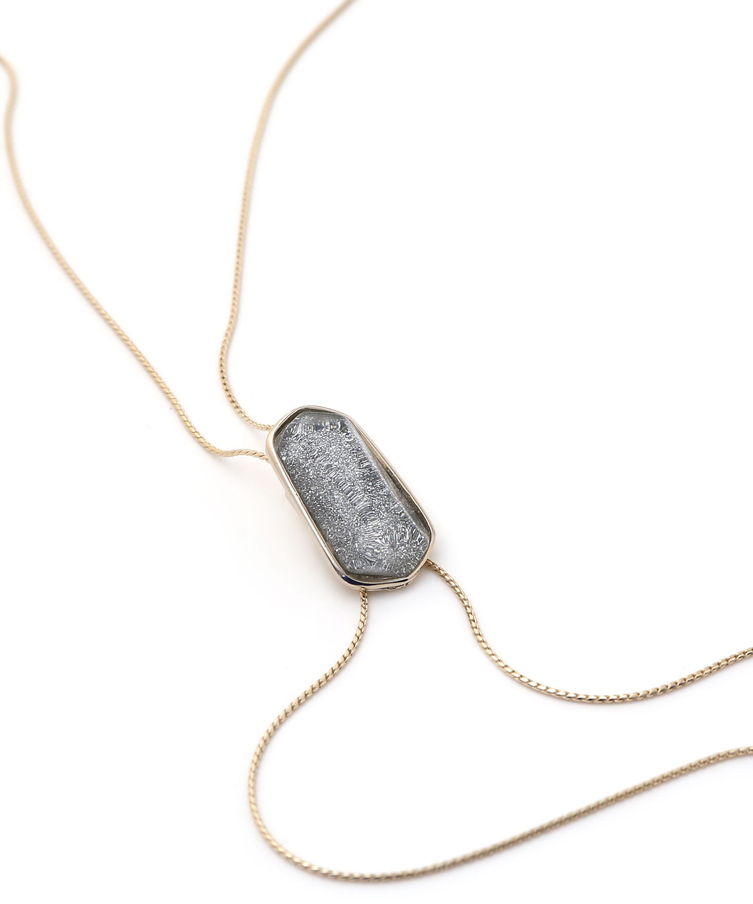 colleca la「スリムチェーンループタイ」|ネックレス|