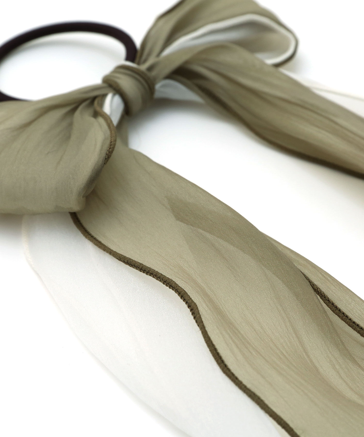 colleca la「オーガンジー アレンジリボンヘアゴム」|ヘアゴム・シュシュ|