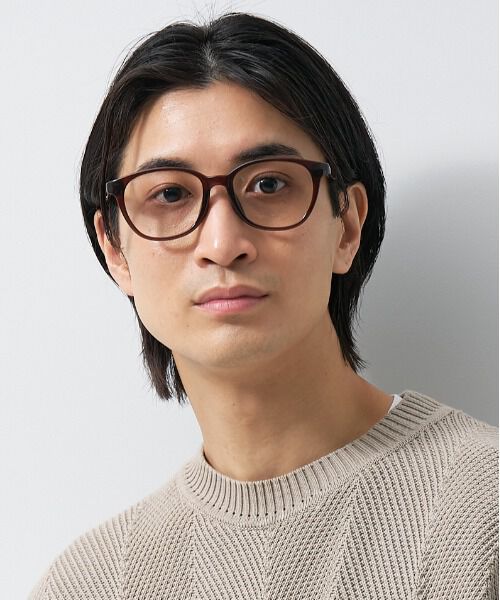  「【WEB限定】ウェリントン型 調光 サングラス レンズの色が変わるサングラス｜Zoff」|サングラス|