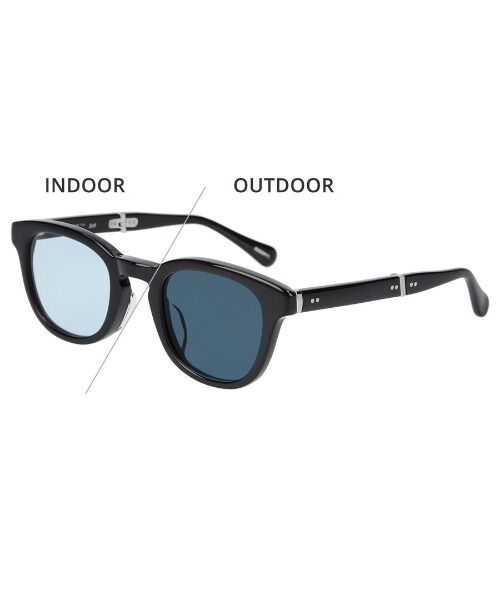  「ウェリントン型 調光サングラス 折りたたみ式｜レンズの色が変わるサングラス UNITED ARROWS Wellness」|サングラス|