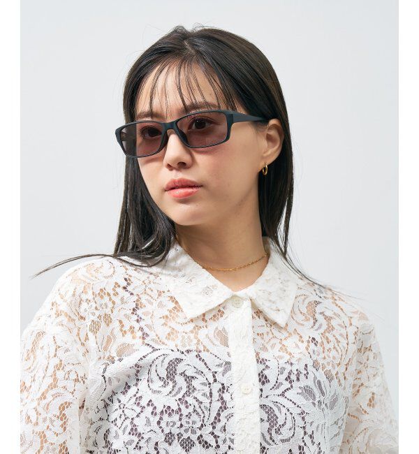  「SUNCUTGlasses/UV100%CUT サングラス カラーレンズ 太縁 紫外線対策 UVカット ユニセックス スポーツ」|サングラス|