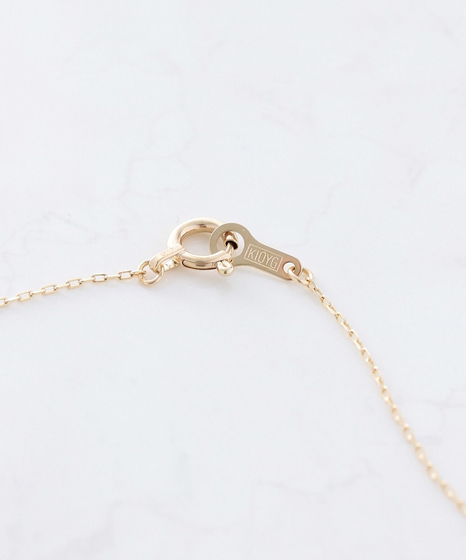  「K10pearlひねりパールネックレス」|ネックレス|