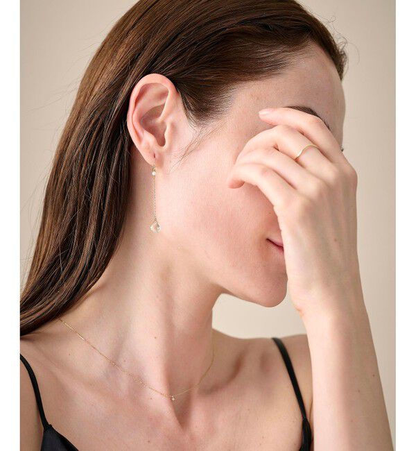 ete「パール/ナチュラルストーン ピアス」|ピアス|