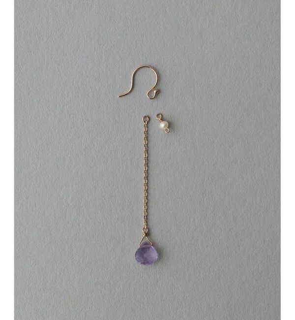 ete「パール/ナチュラルストーン ピアス」|ピアス|