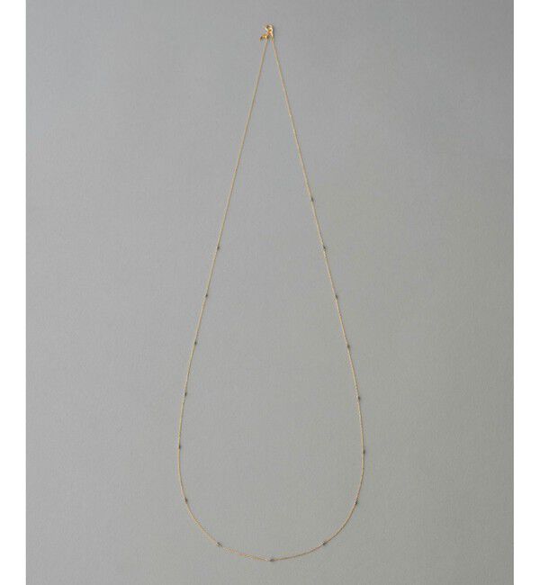 ete「K18YG e_Grain バイカラー ロング ネックレス」|ネックレス|