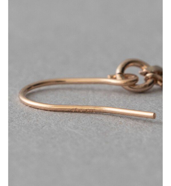 ete「スエッジチェーン コンビ ピアス」|ピアス|