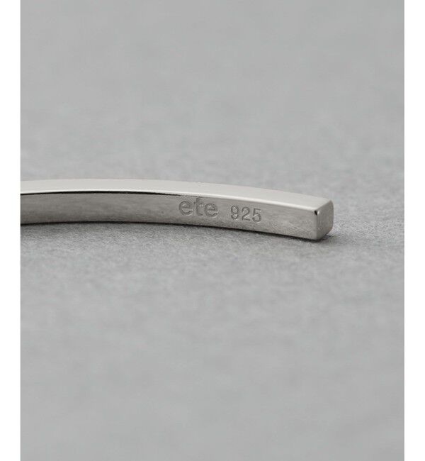 ete「アーチ/チェーン ピアス」|ピアス|