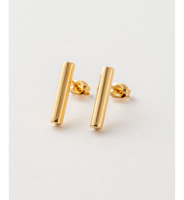 Jouete「ピアス バー」|ピアス|イエローゴールド