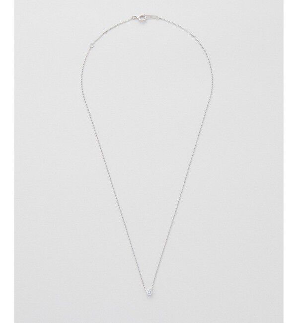 Jouete「K18WG ダイヤモンド ネックレス」|ネックレス|