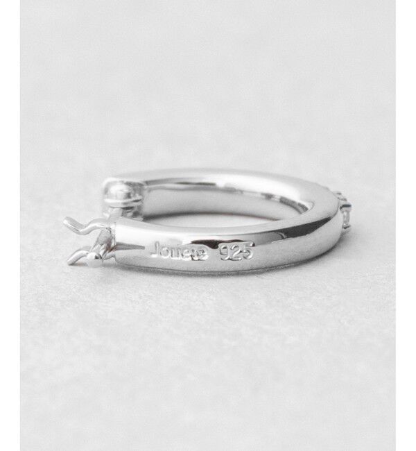 Jouete「ジルコニア フープピアス」|ピアス|