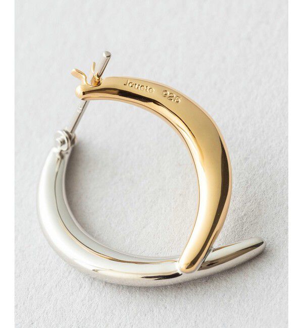 Jouete「サークルピアス アーチ コンビカラー」|ピアス|