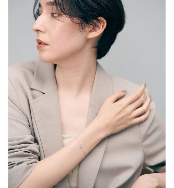 Jouete「[ミニマル] ジルコニア サークル ブレスレット」|ブレスレット・バングル|