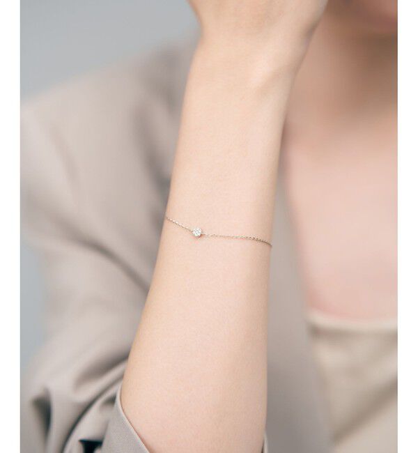 Jouete「[ミニマル] ジルコニア サークル ブレスレット」|ブレスレット・バングル|