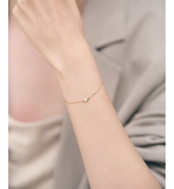 Jouete「[ミニマル] ジルコニア サークル ブレスレット」|ブレスレット・バングル|