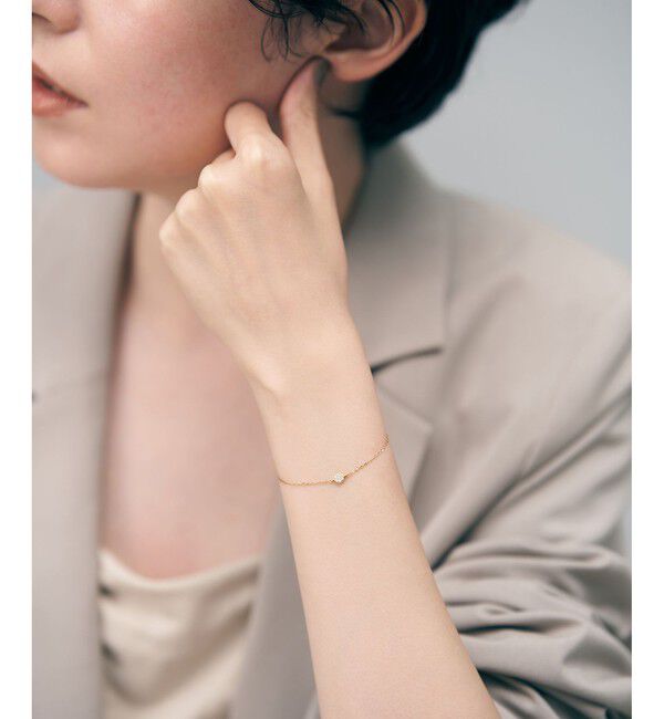 Jouete「[ミニマル] ジルコニア サークル ブレスレット」|ブレスレット・バングル|